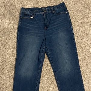 Old navy sky hi straight jeans